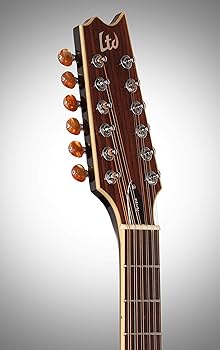 Amazon | ESP LTL12BLK LTD TL-12 Black 12弦 Acoustic Resonant