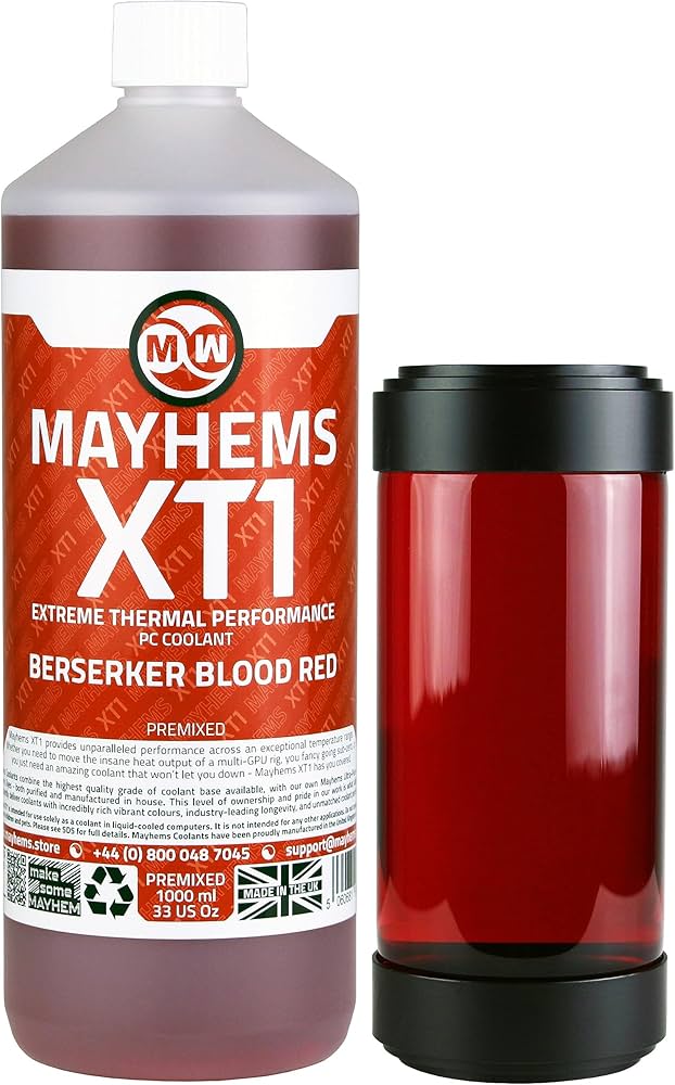 Amazon.com: Mayhems - XT1 Premixed PC Coolant - Computer Water