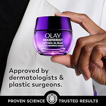 Amazon.com: Olay Retinol Night Cream for Women, MAX, Anti-Aging