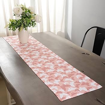 Amazon.com: Voven Glamour Table Runner – 13x72 Inches, 100% Cotton