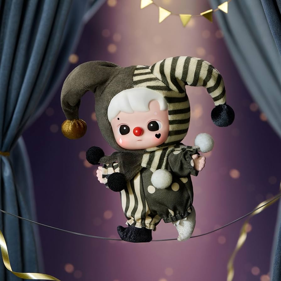 Amazon.com: POP MART WHY SO SERIOUS Series Plush Doll Pendant