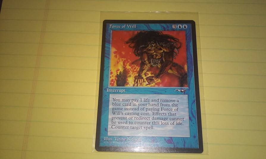 Amazon.com: Magic: the Gathering - Force of Will - Alliances