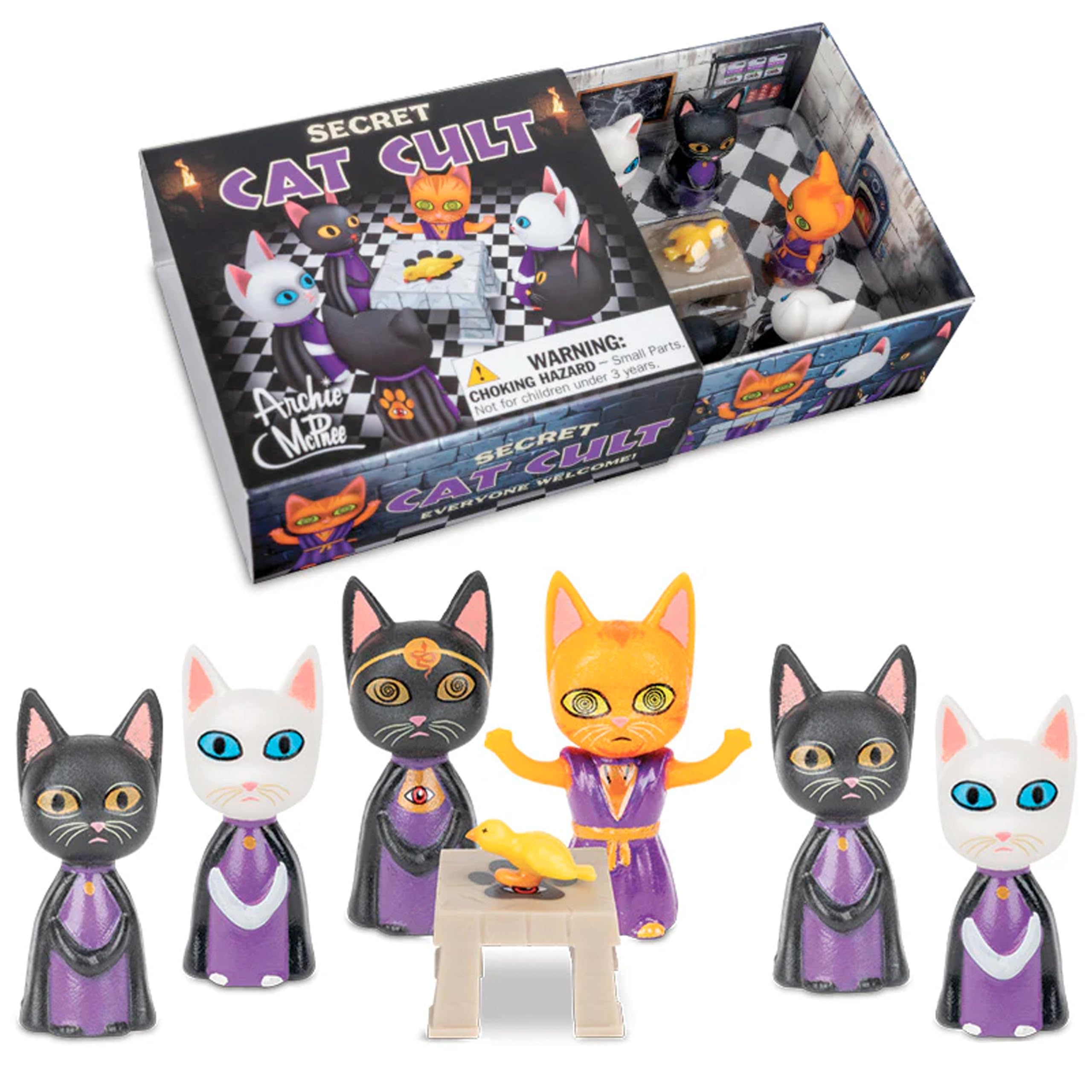 Amazon.co.jp: Archie McPhee シークレットキャットカルトギャグギフト