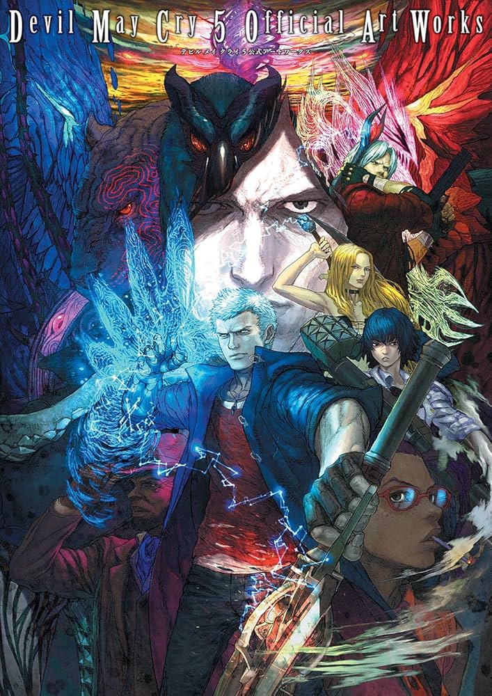 Amazon.com: Devil May Cry 5 Official Art Works (Japanese Edition