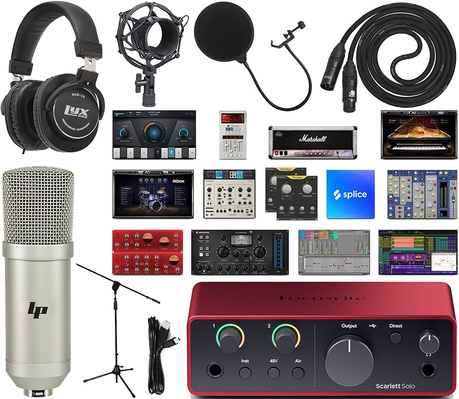 Amazon.com: Focusrite Scarlett Solo 4th Gen 2-in/2-out USB-C Audio