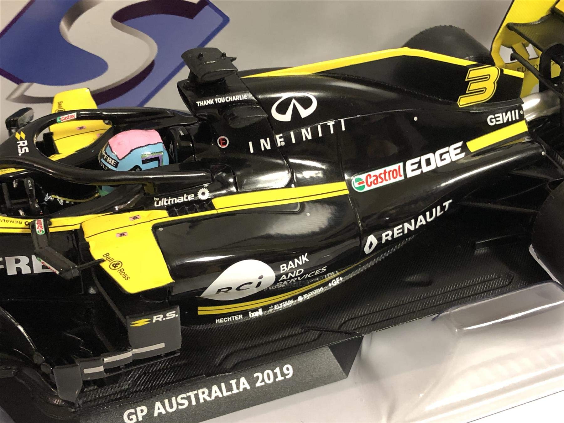 Renault R.S. 19#3 Daniel Ricciardo Formula One F1 GP Australia
