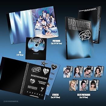 Amazon.co.jp: [ BINDER Ver. ] BABYMONSTER - 1st FULL ALBUM [ DRIP