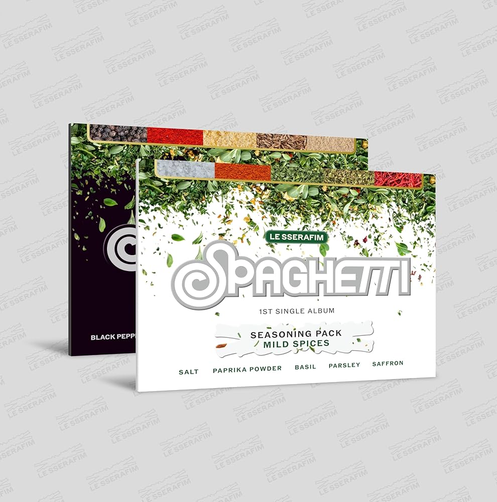 Amazon.co.jp: LE SSERAFIM 1st Single Album 'SPAGHETTI' (Weverse