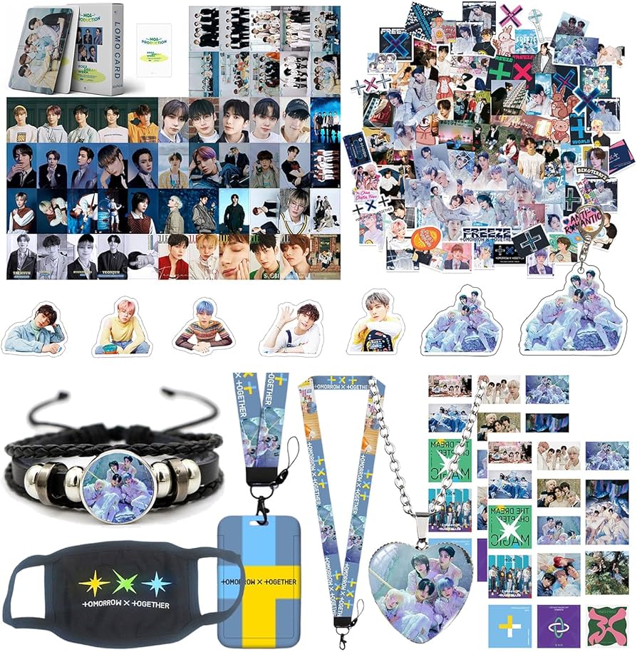TXT Merch Kpop Merchandise Set for Boys Girls Gift Set Include TXT