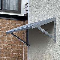 Amazon | 日晴金属 PCキヤッチャー 壁面用防雪屋根 PC-RKJ60 | ネジフック