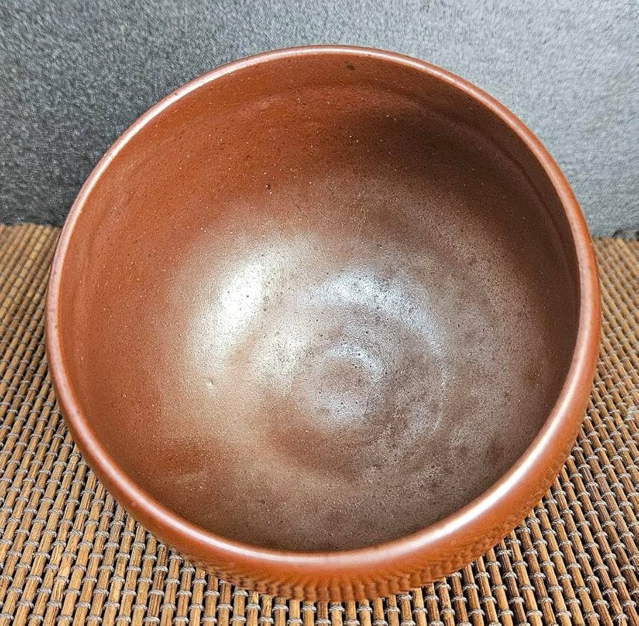 Amazon | 松風山焼 和同窯 藤本尚己(尚山) 鉄釉 茶碗 共箱 共布 陶歴書