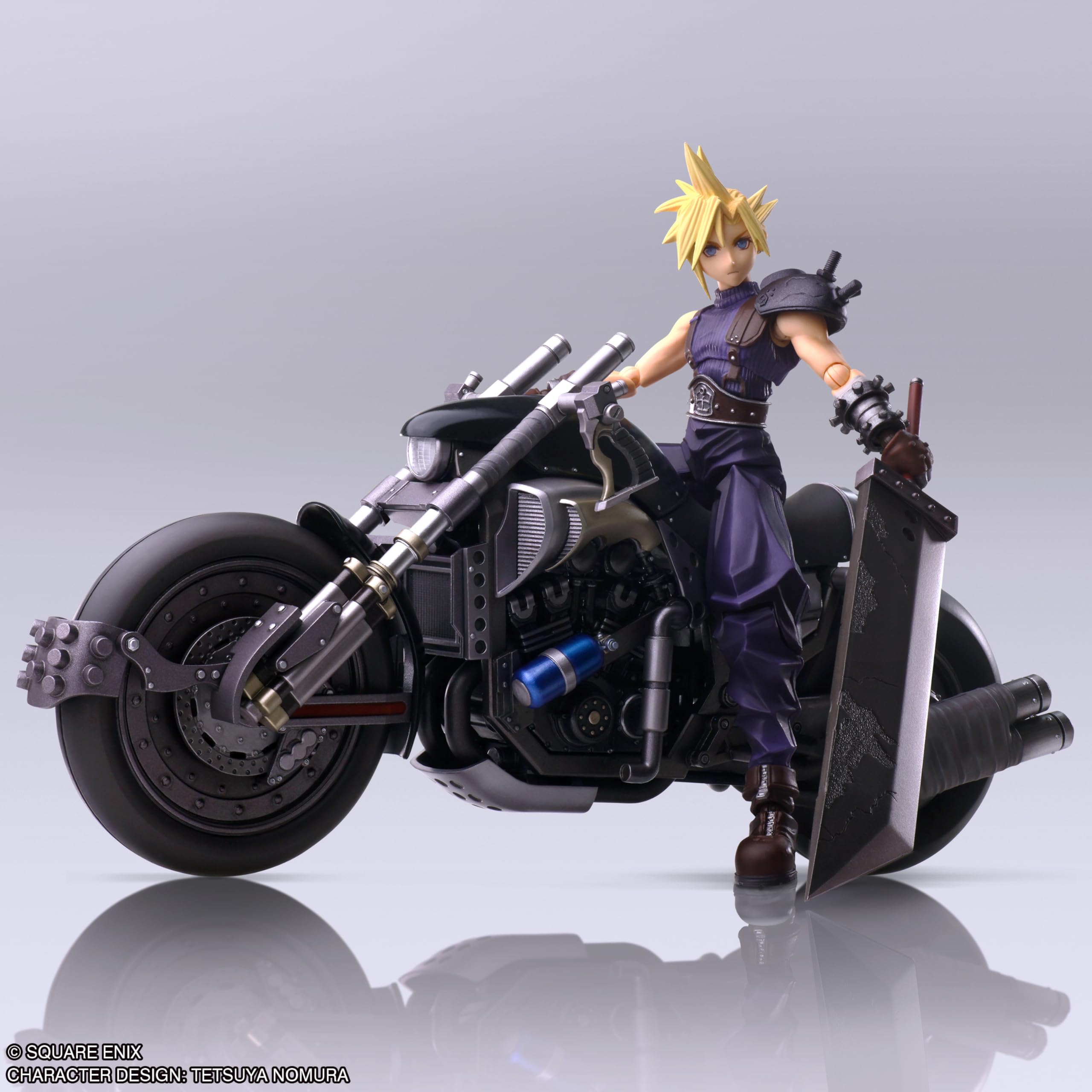 新品未開封 FF7クラウド&ハーディ＝デイトナ アクリルスタンド 神羅