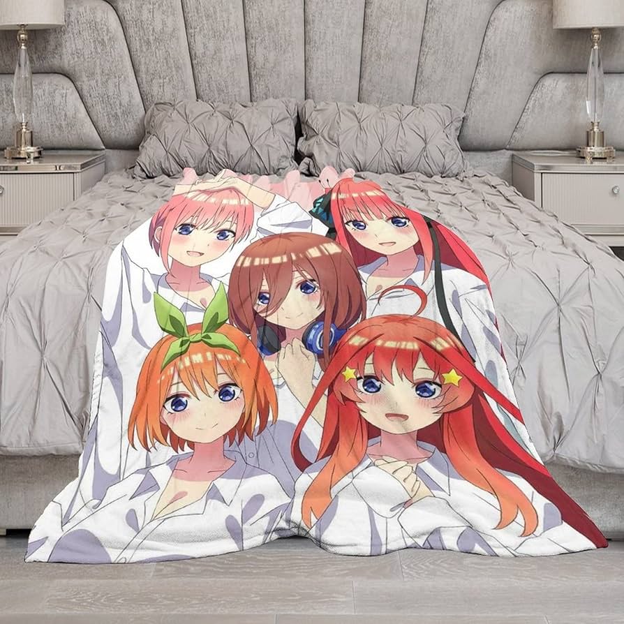 Amazon｜五等分の花嫁 (4) 毛布 シングル ブランケット 春夏秋冬用