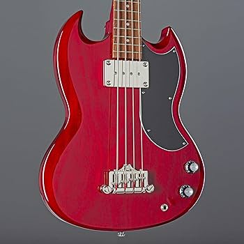 Amazon.co.jp: Epiphone EB-0 Bass Cherry SGベース (エピフォン EB0