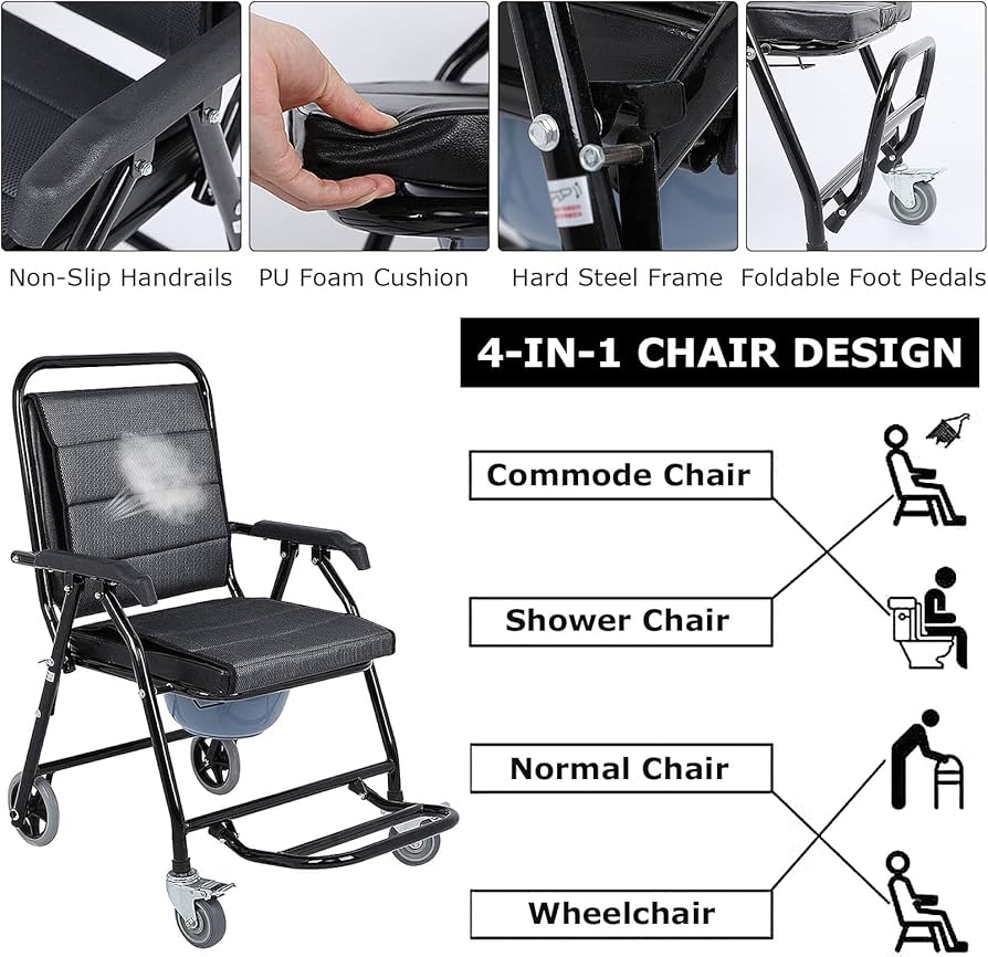 手動車椅子 no.Z 折りたたみ 車椅子 ローリングシャワーチェア 介護用