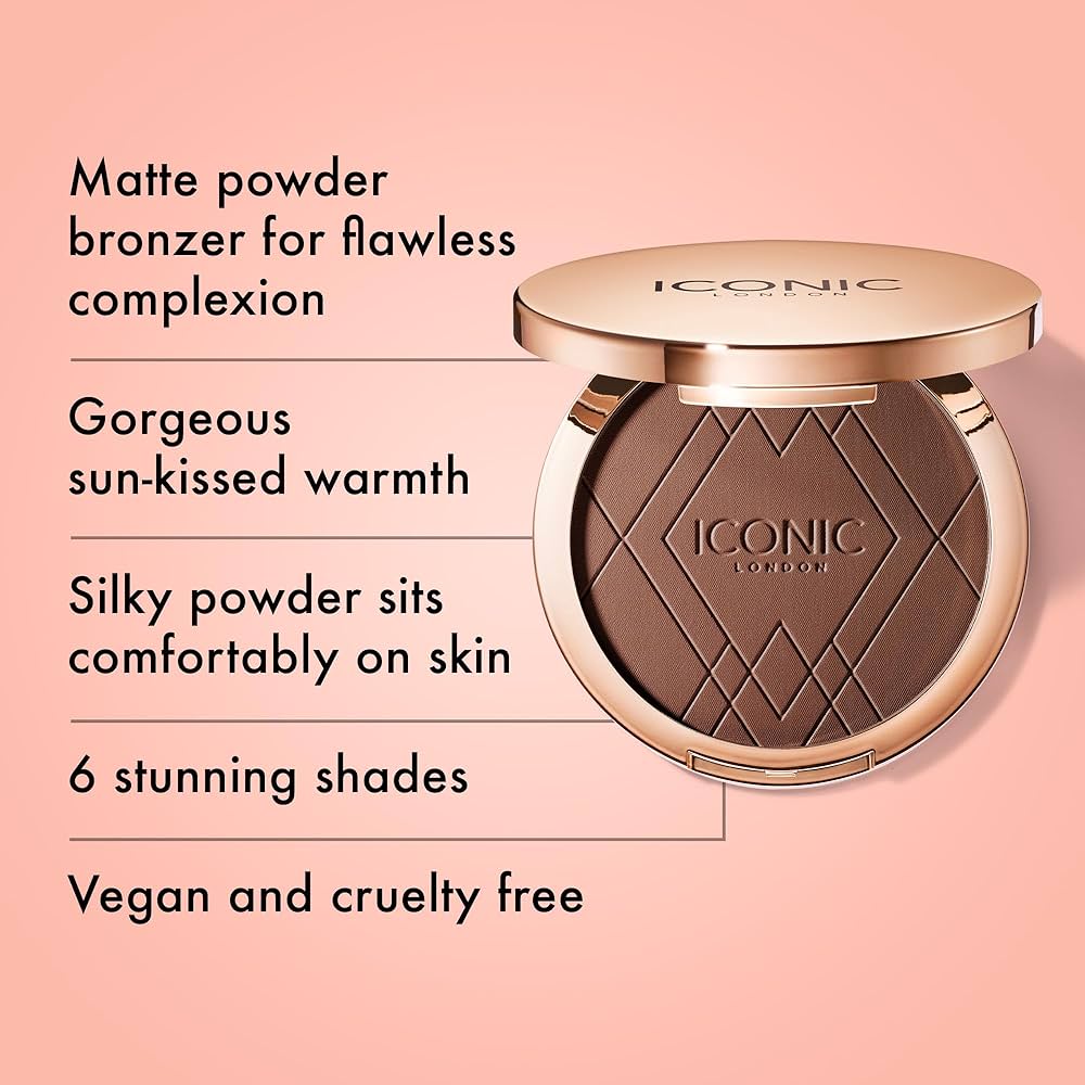 Amazon.com: ICONIC LONDON Ultimate Bronzing Powder | Silky Powder