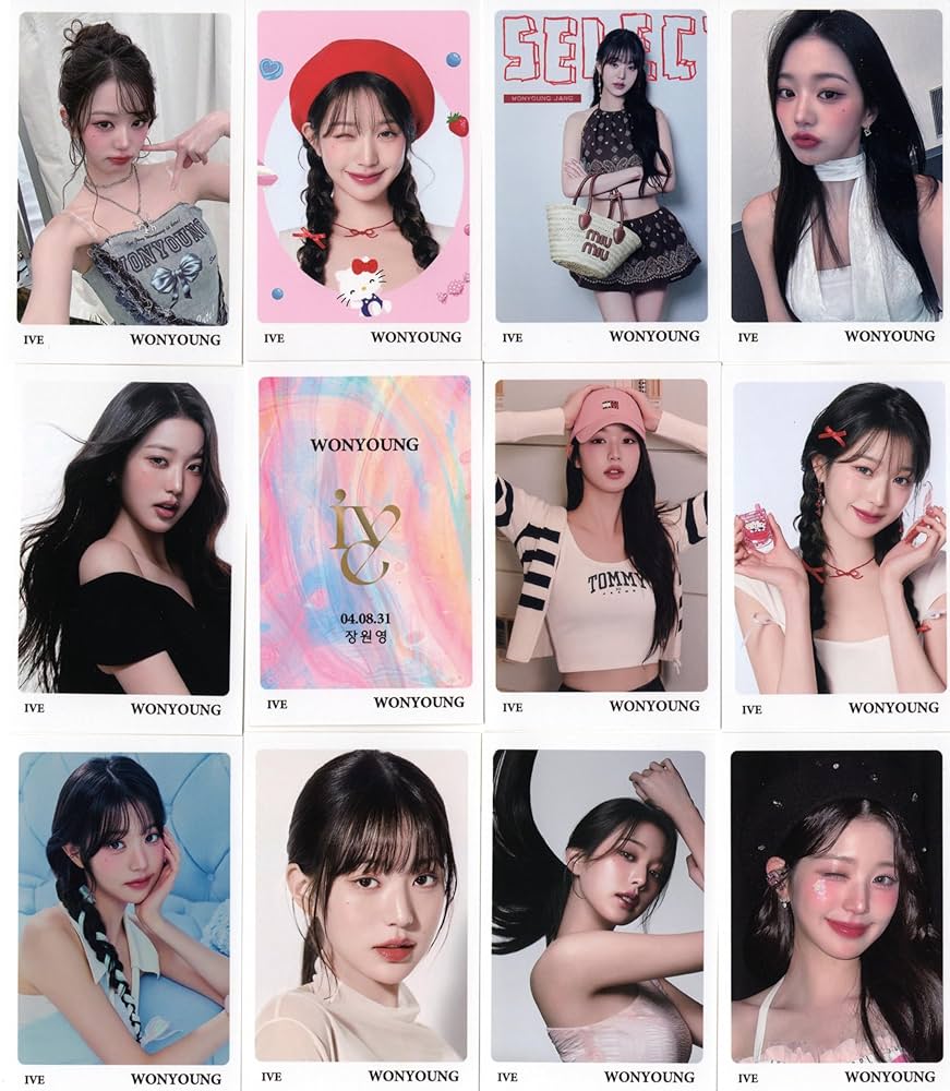 IVE ファンクラブ継続更新特典 ウォニョン トレカ IVE ウォニョン