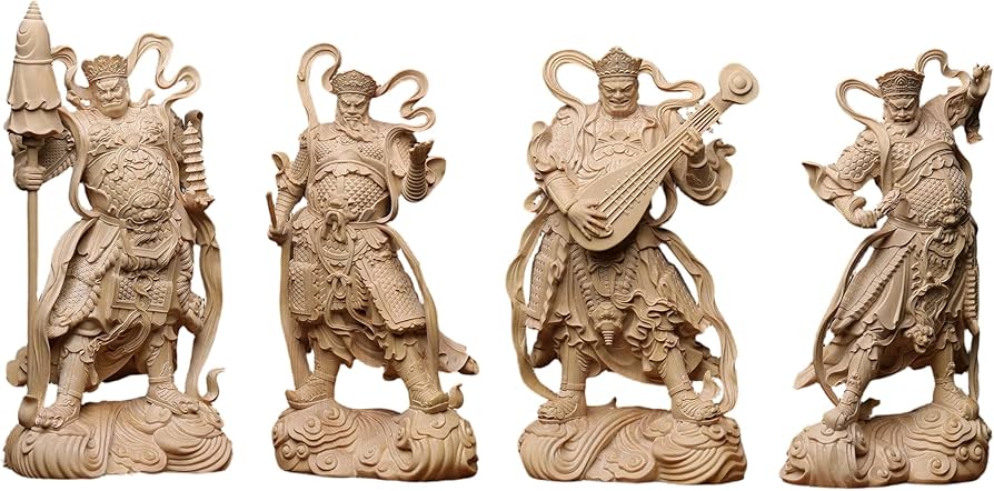 Amazon｜四大天王 四大金剛 立像 持国天王 増長天王 広目天王 多聞天王