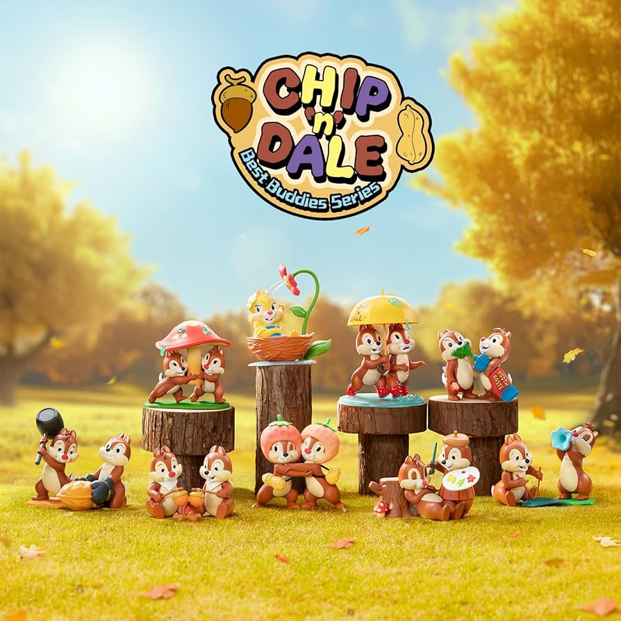 Amazon.co.jp: 52TOYS BLINDBOX CHIP 'n' DALE Best Buddiesシリーズ