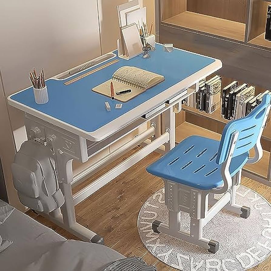 Amazon.co.jp: 勉強机 学習机 テーブルチェア 学習机セット 多機能