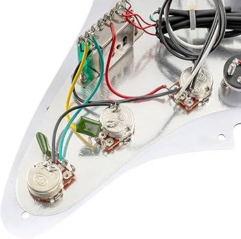 Amazon | Musiclily Basic SSSストラトキャスター用配線済み