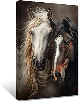 馬の水彩画 オレンジと黒 500x0.jpg