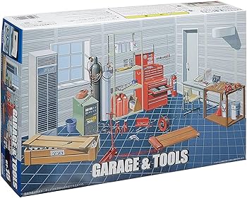 Amazon.com: Fujimi GT15 116358 Garage & Tools 1/24 scale kit
