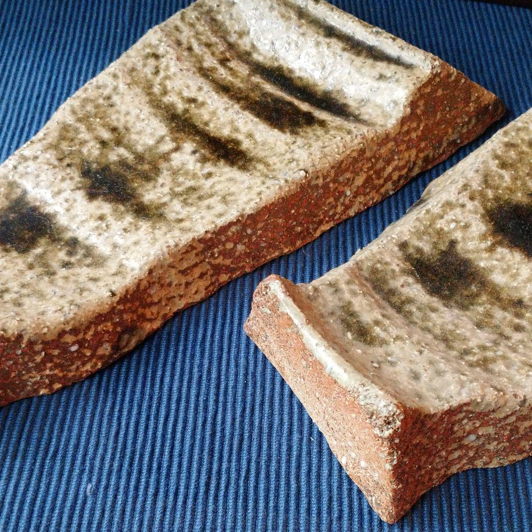 Amazon.co.jp: 益子焼 坂田 甚内の皿 2客(加守田章二弟子) : 文房具