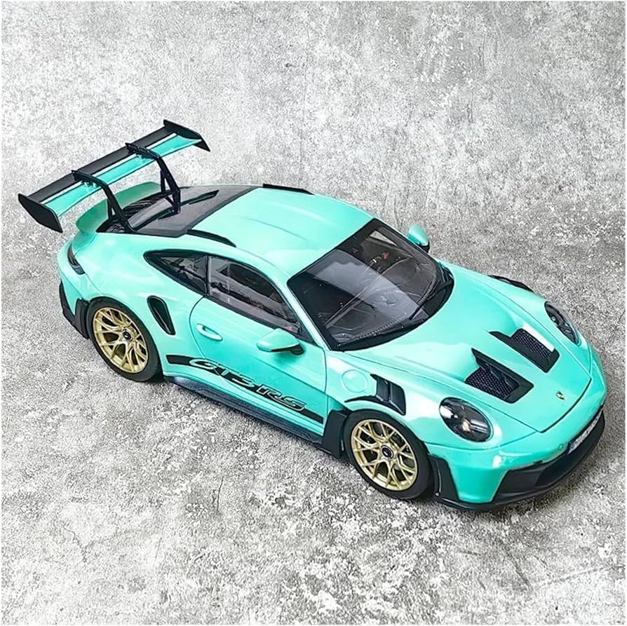 Miniature Replica Car Model 1:18 for Porsche 911 GT3 RS 2022 Metal