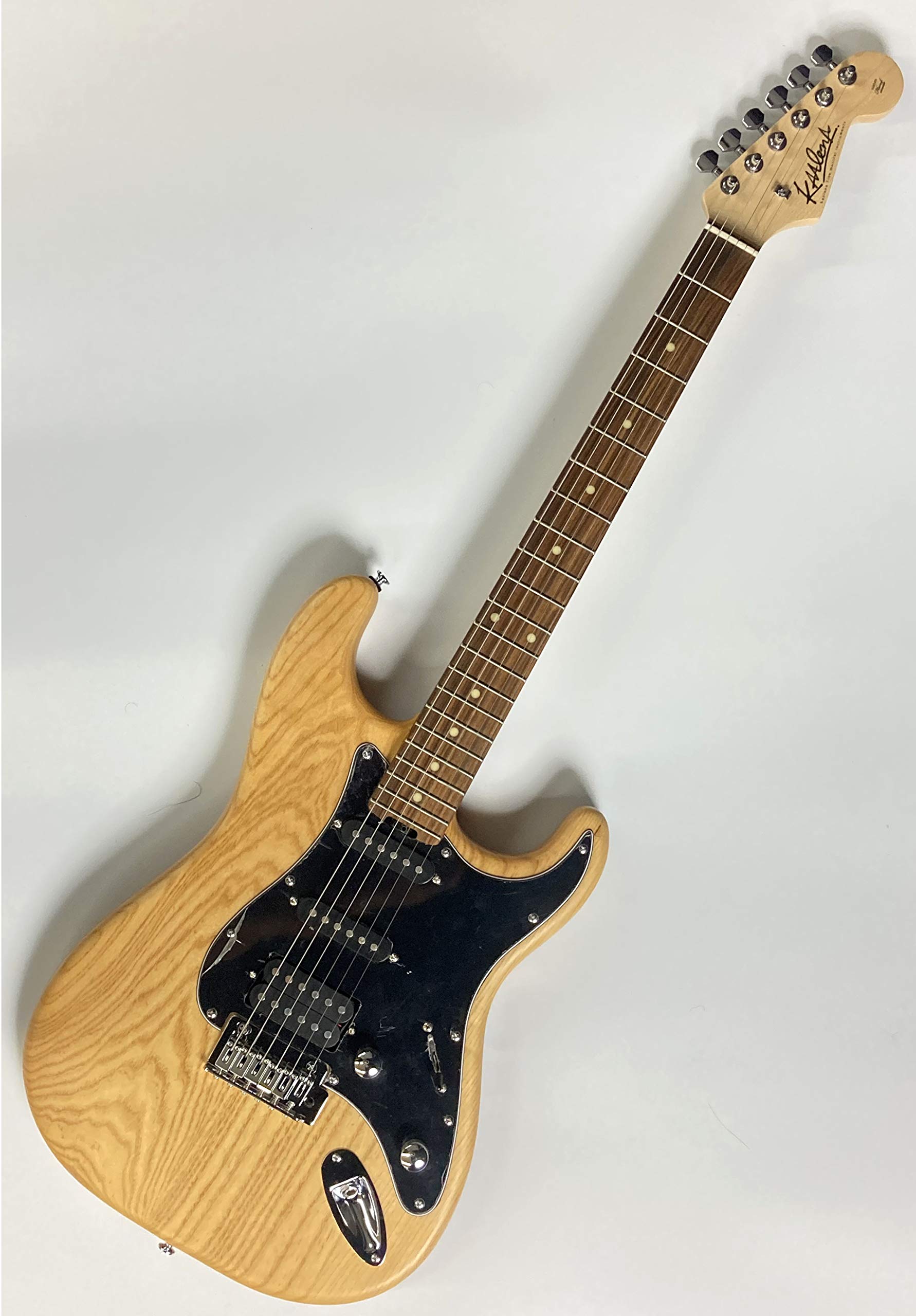 Amazon | Kaalena KA-ST-SSH Vintage Natural Satin エレキギター