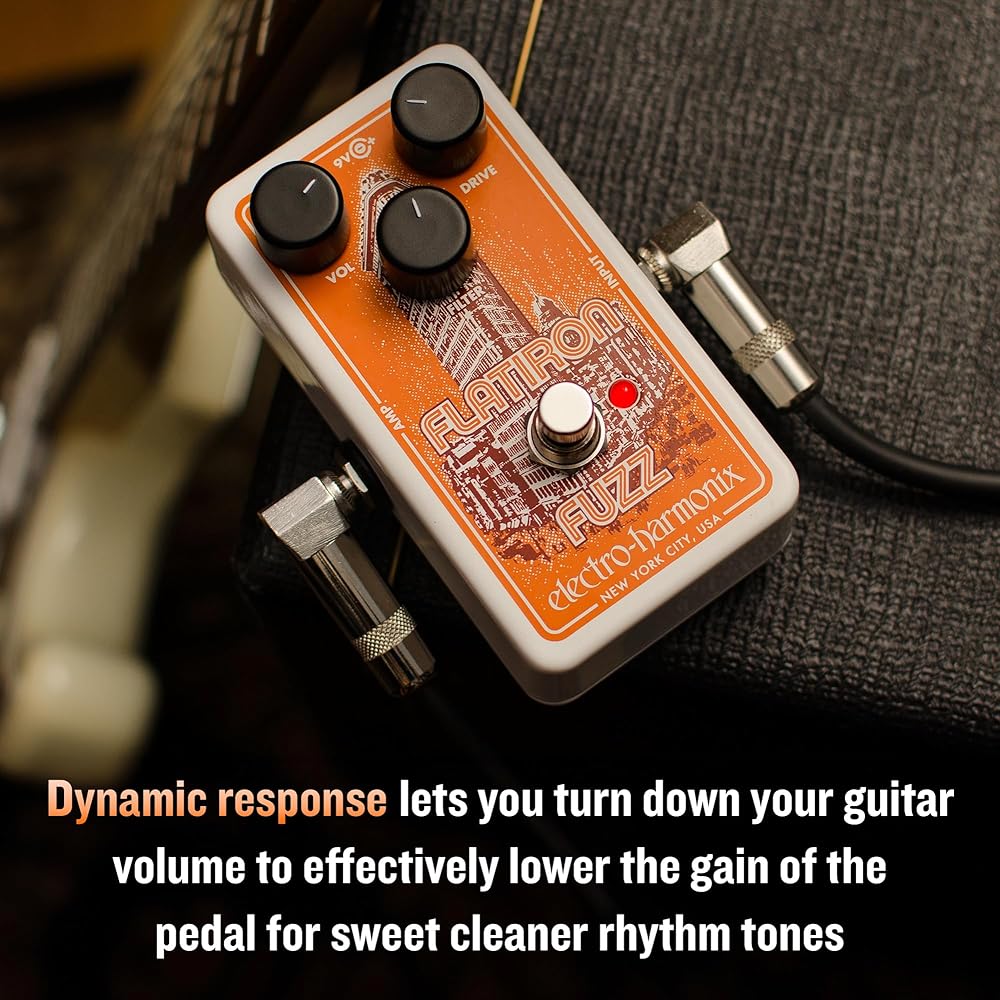 Amazon.co.jp: ELECTRO-HARMONIX Flatiron Fuzz Fuzz/Distortion RAT系