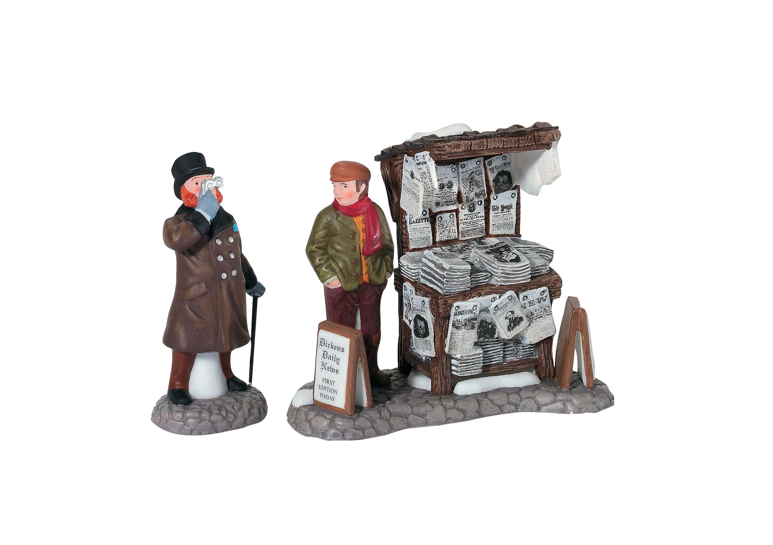 Amazon.com: Department 56 Dickens' Village London Newspaper Stand