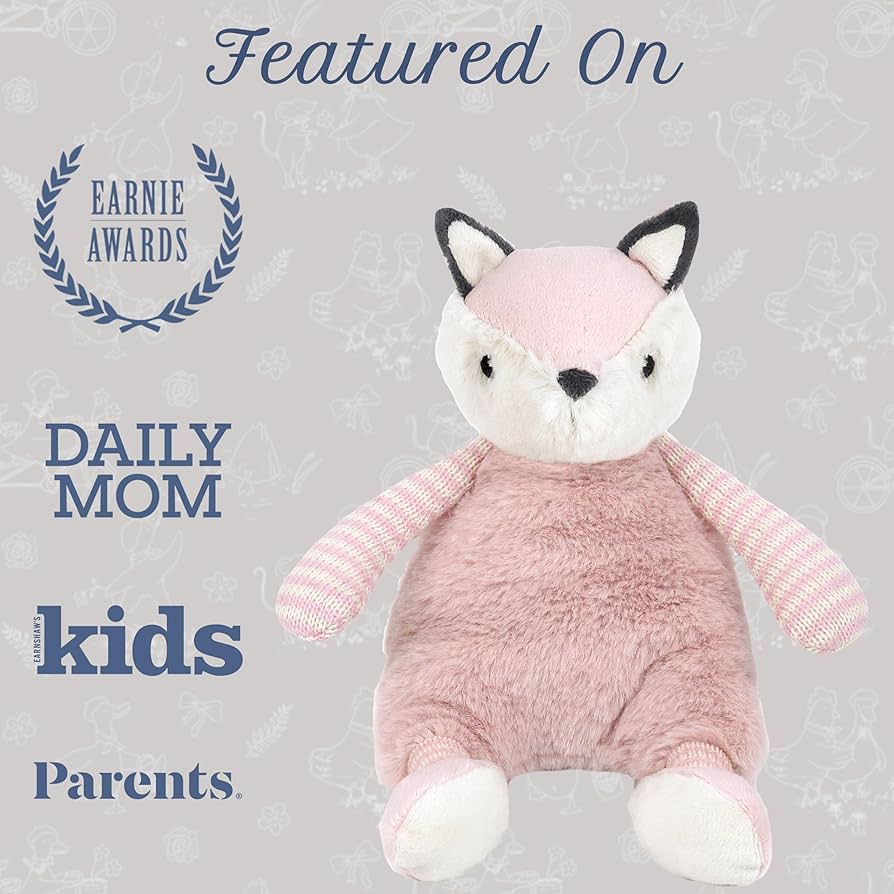 Amazon.com: MON AMI Floppy The Pink Fox Stuffed Animal | 9-Inch