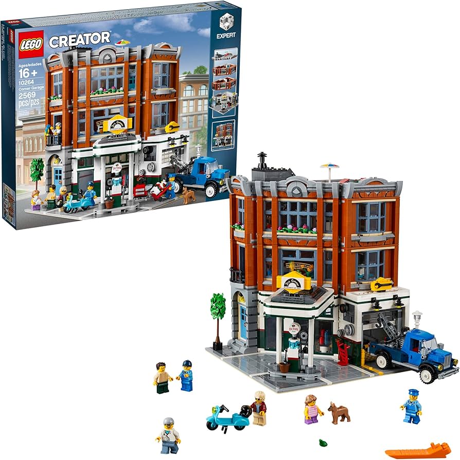 Amazon.com: LEGO Creator Expert Corner Garage 10264 Building Kit