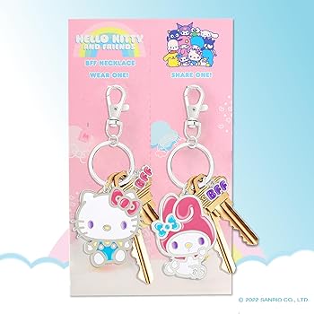 Amazon.co.jp: ハローキティ キーホルダー BFF 2個セット マイメロディ