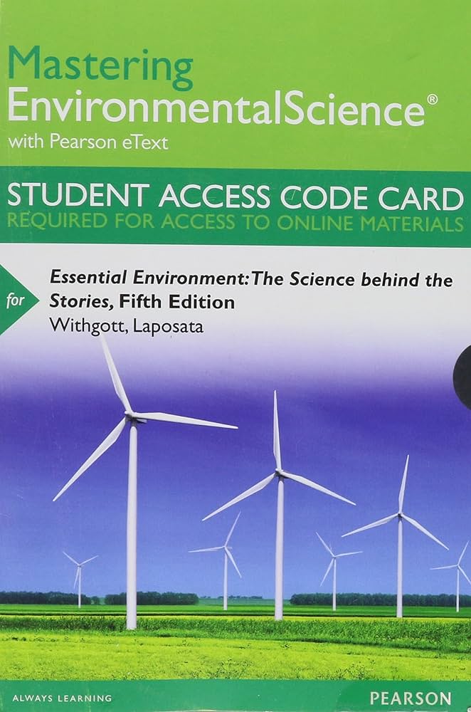 Mastering Environmental Science with Pearson eText - Standalone