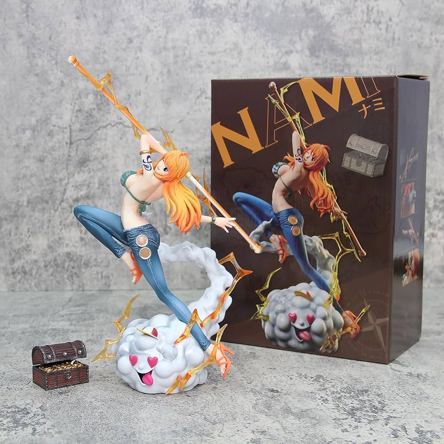 Amazon.co.jp: ONE PIECE ワンピース フィギュア ナミ ギフト【宝箱