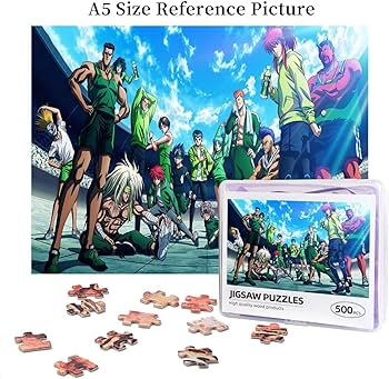 Amazon.co.jp: 幽遊白書 パズル ジグソーパズル 500ピース 子供 知育