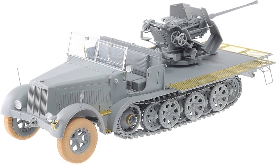 Amazon | ドラゴン 1/35 Sd.Kfz.7/2 3.7cm FlaK36 対空自走砲 スマート