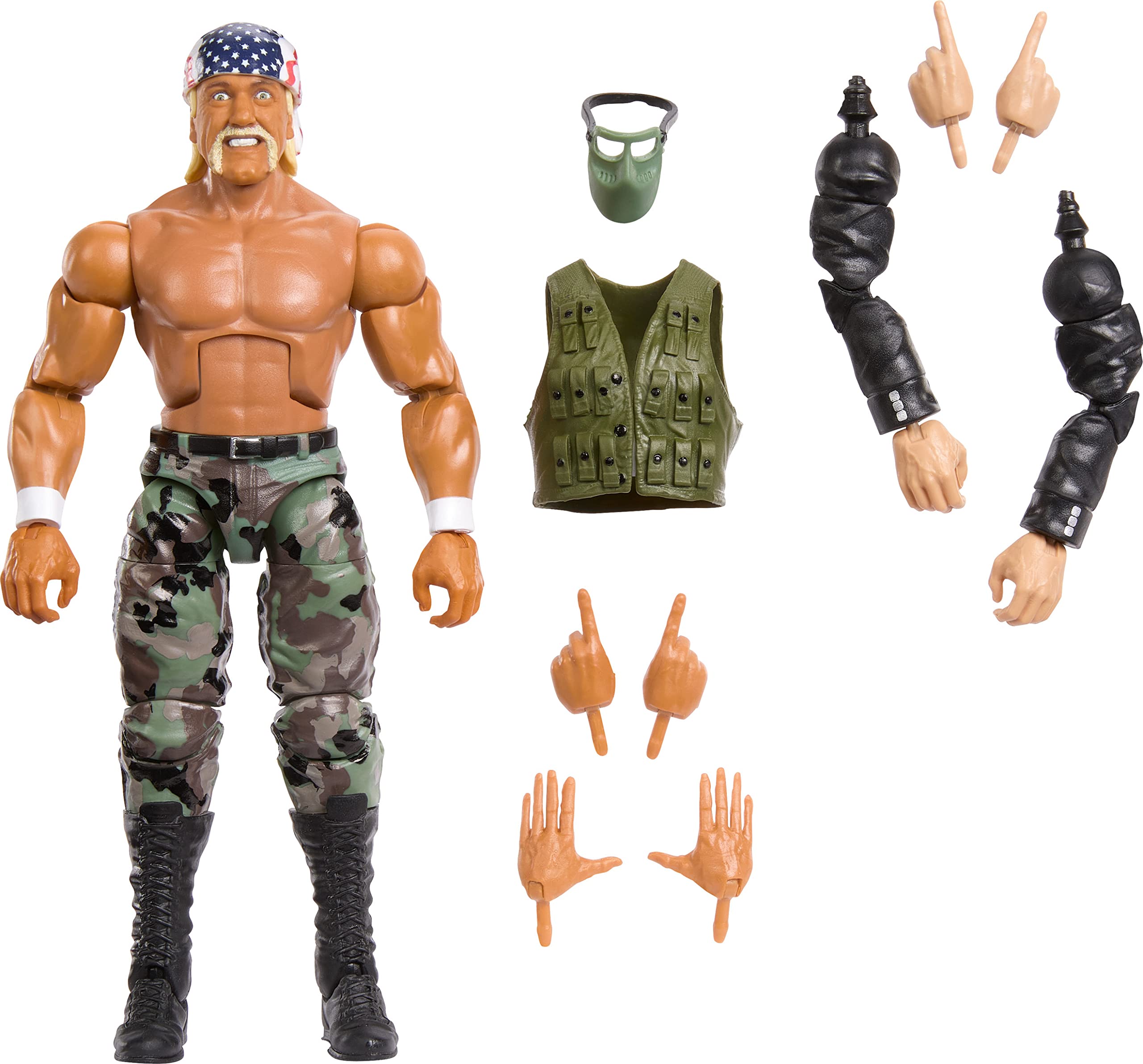 Amazon.com: WWE Elite Action Figure SummerSlam Hulk Hogan with