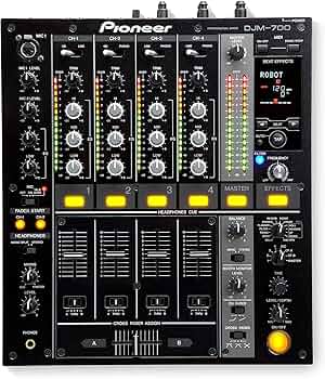 Amazon | Pioneer DJミキサー ブラック DJM-700-K | DJミキサー | 楽器