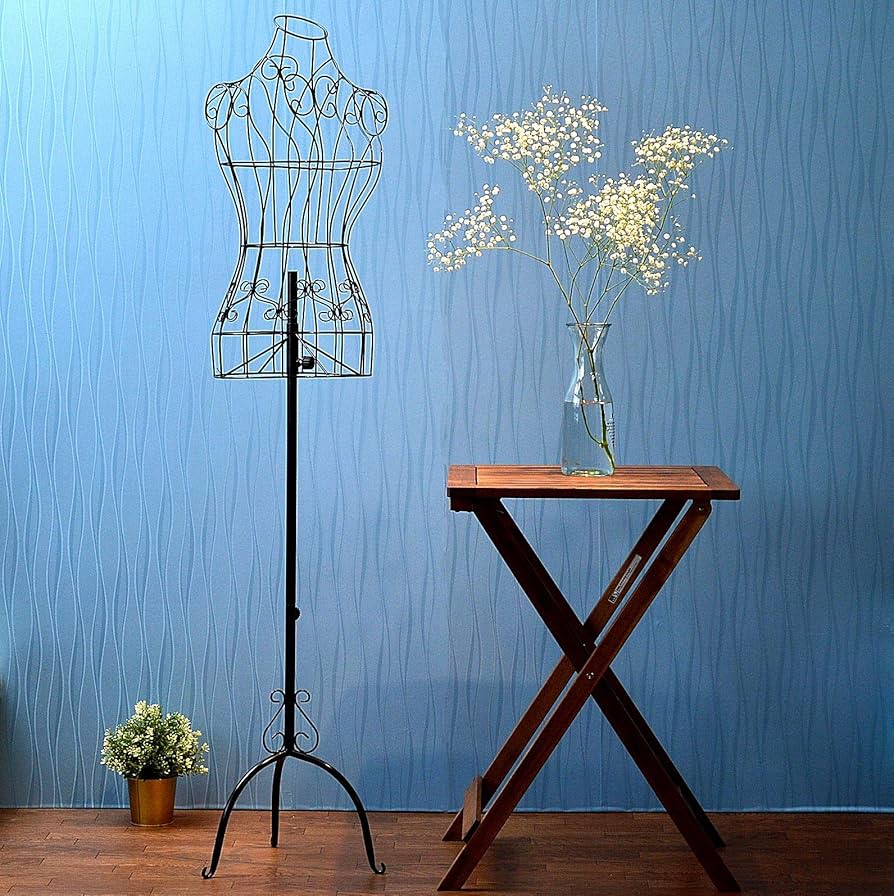 Amazon.co.jp: Kuai アイアン マネキン トルソー ワイヤー レディース