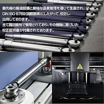 Amazon | PROPER WORKS トルクレンチ セット 差込角6.35mm (1/4インチ