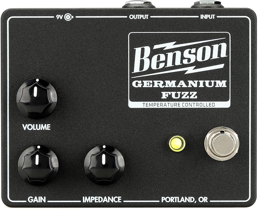 Amazon | Benson Amps Germanium Fuzz Black 限定カラー ゲルマニア