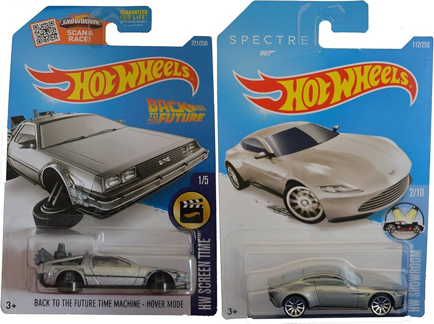 Hot Wheels 2016 Aston Martin DB10 (James Bond Spectre) & Back to