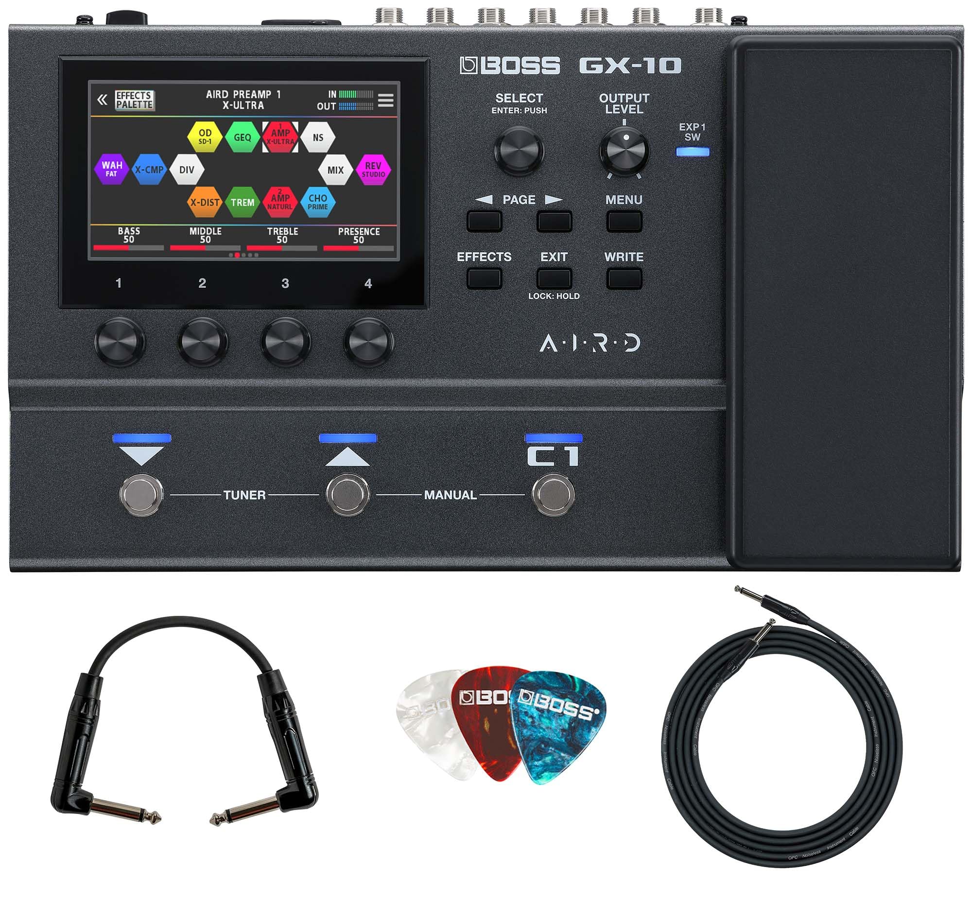 Amazon.com: Boss GX-10 Guitar Effects Processor Bundle with