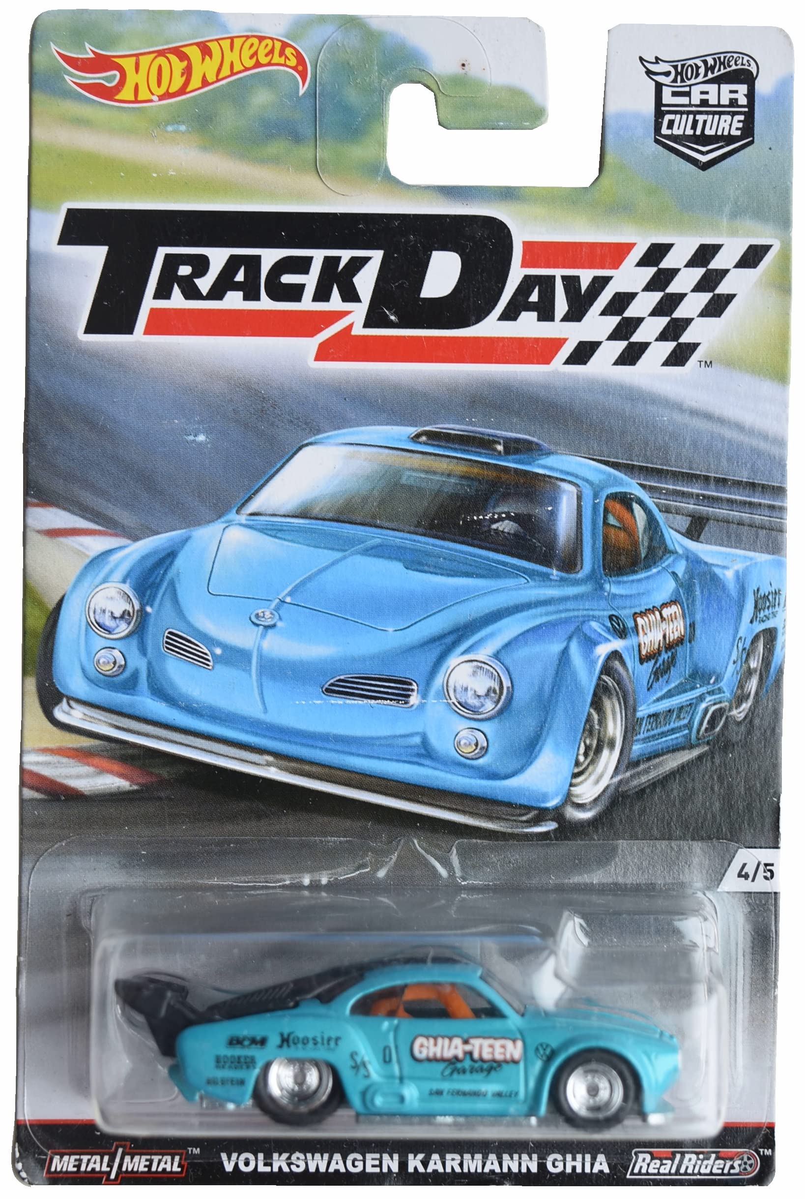 Amazon.com: Hot Wheels Volkswagen Karmann Ghia, Track Day 4/5