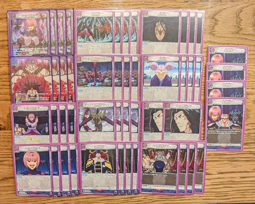 Amazon.co.jp: ユニオンアリーナ 紫トミーロッドデッキ トリコ デッキ