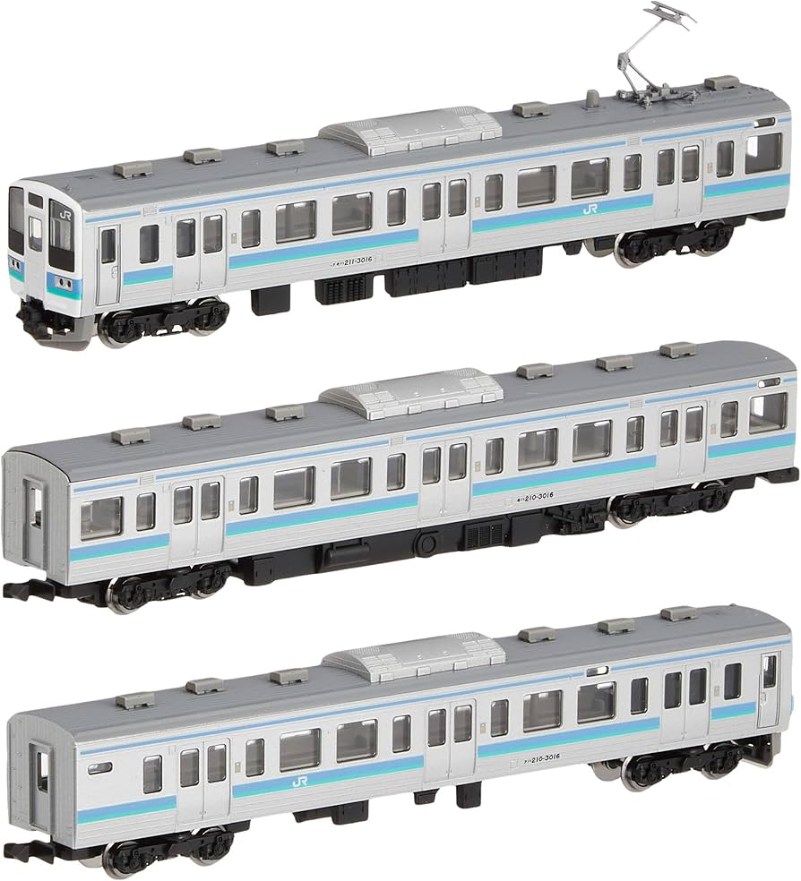 Amazon | TOMIX Nゲージ 211 3000系近郊電車 長野色 セット 3両 98346