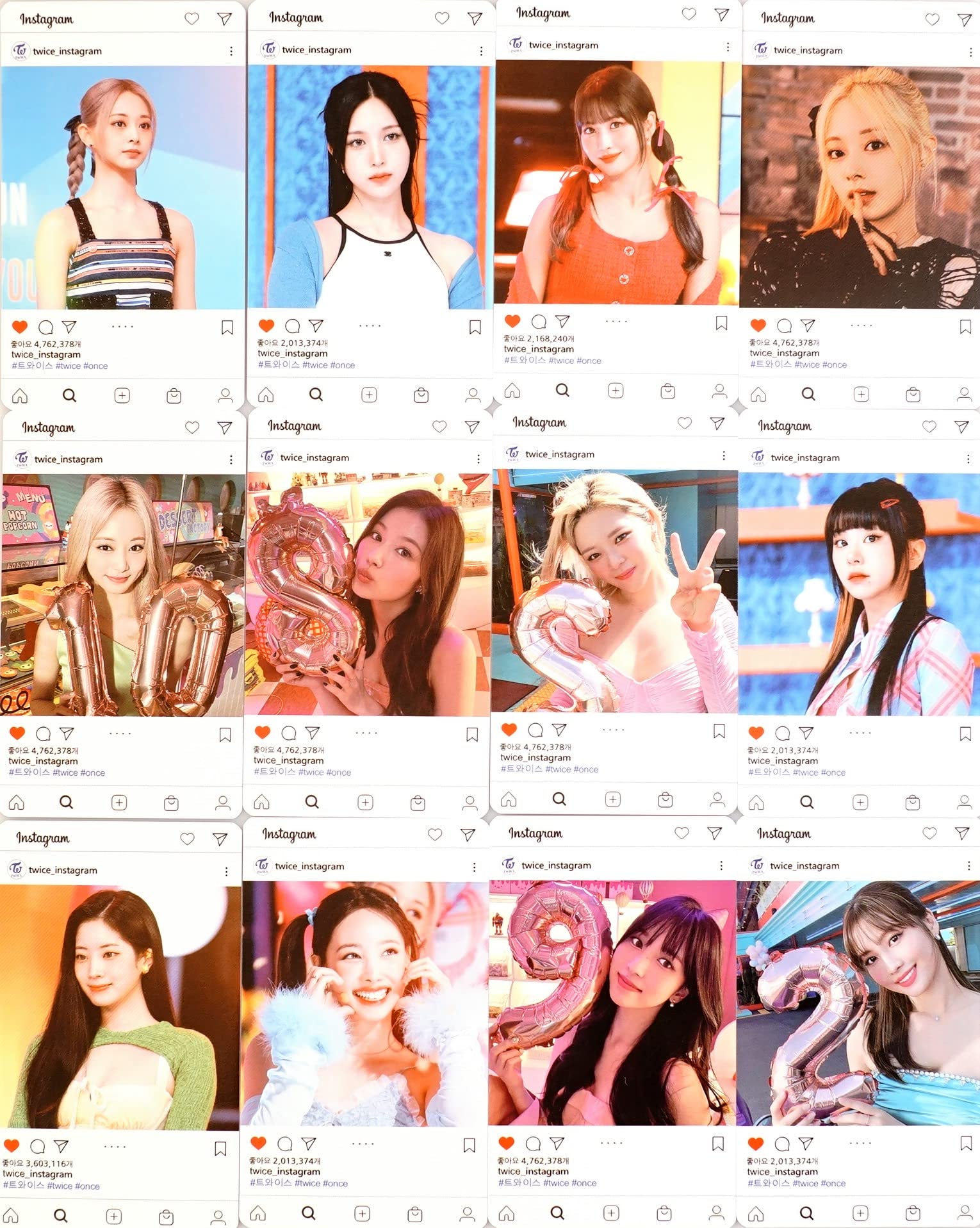 Amazon.co.jp: TWICE トゥワイス グッズ スペシャルフォトカードセット